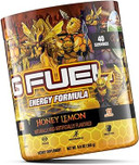 G Fuel Honey Lemon Energy Powder, Sugar Free, Clean Caffeine Focus Supplement, Water Mix, Focus Amino, Vitamin + Antioxidant Blend, 9.9 Oz (40 Servings)