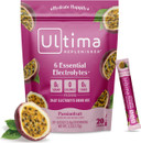 Ultima Replenisher Daily Electrolyte Drink Mix  Passionfruit, 20 Stickpacks  Hydration Packets With 6 Electrolytes & Trace Minerals  Keto Friendly, Non-Gmo & Sugar-Free Electrolyte Powder