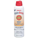 Gold Bond No Mess Clear Invisible Body Powder Spray, 7 Oz., Absorbs Odor-Causing Sweat