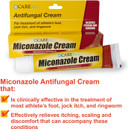 Careall Miconazole Nitrate 2% Antifungal Cream 1.0 Oz. (6 Pack), Clinically Effective Treatment For Most Athleteã¢ÂS Foot, Jock Itch, Ringworm, Sooths And Relieves From These Conditions