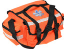 Dealmed First Responder Trauma Bag  Medium Medic First Responder Trauma Bag, Easy To Carry, Orange Medical Trauma Bag