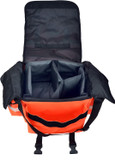 Dealmed First Responder Trauma Bag  Medium Medic First Responder Trauma Bag, Easy To Carry, Orange Medical Trauma Bag