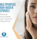 Dynarex Non-Woven Sponges, Non-Sterile, Gauze Sponges, Highly-Absorbent, 3"X 3", 4 Ply, 1 Case Of 4000 (20 Boxes Of 200)