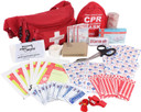 Ever Ready First Aid, Fanny Pack/Hip Pack, Fully Stocked First Aid Kit With Adult & Infant Cpr Combo Masks (72 Piece Set)
