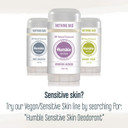 Humble Brands Vegan Deodorant Sensitive Skin Trio With Palo Santo & Frankincense, Mountain Lavender, And Bergamot & Ginger, 2.5 Ounce (Pack Of 3)