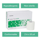 Mckesson Surgical Tape, Non-Sterile, Paper, Air And Moisture Permeable, 2 In X 10 Yds, 72 Count