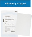 Mckesson Non-Adherent Dressing Pads, Sterile, Nylon/Polyester, 2 In X 3 In, 100 Count, 1 Pack