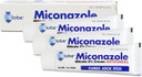 Miconazole Globe (3 Pack) Nitrate 2% Cream 1 Oz, Cures Most Athletes Foot, Jock Itch, Ringworm And More
