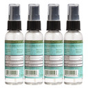 Mrs. Meyer'S Clean Day Antibacterial Hand Sanitizer Spray, Travel Size, Removes 99.9% Of Bacteria, Basil, 2 Oz - Pack Of 4