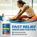 Healtha2Zã¢Â® Ibuprofen 200Mg | 500 Counts | Pain Relief | Body Aches | Headache | Arthritis | Cramps | Back Pain | Fever Reducerã¢Â (500 Count)