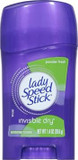 Lady Speed Stick Deodorant 1.4Oz Powder Fresh Invisible Dry (6 Pack)