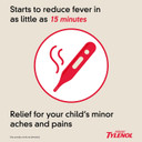 Tylenol Infants Oral Suspension Liquid Medicine With Acetaminophen, Baby Fever Reducer & Pain Reliever For Minor Aches & Pains, Sore Throat, Headache & Teething Pain, Dye-Free Cherry, 1 Fl. Oz