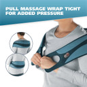 Wahl Corded Light Rotational Kneading Body Massage Wrap With Targeted Massage Nodes And Heat For Shoulder, Back, Leg, And Calf Pain Relief  Fsa Eligible - Model 4270
