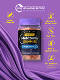 Carlyle Melatonin Gummies 10Mg | With Magnesium Citrate | 60 Count | Vegan Formula | Non-Gmo, Gluten Free