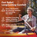 Lifeseasons Relieve-R Pm - Eases Nighttime Aches & Discomfort - Relaxes Muscles - Calms The Nervous System - Supports Natural Sleep Cycles & Non Habit Forming - 46 Capsules