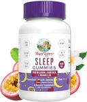 Maryruth Organics Melatonin 5Mg Sleep Gummy With L-Theanine | Lemon Balm | Vitamin B6 | Sugar-Free | Relaxation | Vegan | Non-Gmo | Gluten Free | 60 Count