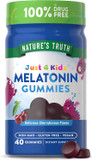 Nature'S Truth Kids Melatonin Gummy | 1Mg | 40 Count | Vegan, Non-Gmo & Gluten Free Gummies | Cherrylicious Flavor