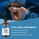 Vimergy Melatonin  Natural Sleep Aid  Sleep Supplement  Helps You Fall Asleep Faster & Stay Asleep Longer - Non-Gmo, Gluten-Free, Kosher, Soy-Free, Vegan, Paleo (115 Ml)