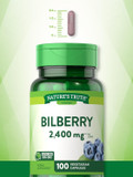 Nature'S Truth Bilberry Fruit Extract Capsules | 2400Mg | 100 Count | Non-Gmo & Gluten Free Supplement