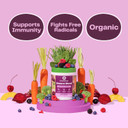 Amazing Grass Greens Superfood Antioxidant: Greens Powder With Organic Spirulina, Beet Root Powder, Elderberry & Probiotics, Sweet Berry, 30 Servings (Packaging May Vary)