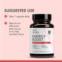 Dr. Mercola Pure Power Energy Boost, 30 Servings (30 Capsules), Ginseng + B12, Dietary Supplement, Boosts Physical & Mental Energy, Non-Gmo