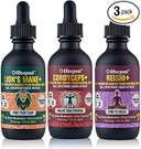 Life Cykel Professional Athletes Pack - Lion'S Mane, Cordyceps, Reishi (3 Pack)