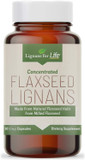 Lignans For Life Flaxseed Lignans For Dogs & People - Natural Hormone Support, 15Mg 90 Capsules, Flax Seed Natural Capsules, Natural Flaxseed Supplements W/High Fiber - Flaxseed Vitamins