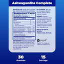 Natrol Ashwagandha Complete, 3-In-1 Daily Stress Support Gummies, Stress And Mood Support Supplement, 30 Strawberry Zen-Flavored Ashwagandha Gummies, 15 Day Supply Natrol Ashwagandha Complete, 3-In-1 Daily Stress Support Gummies, Stress And Mood Support Supplement, 30 Strawberry Zen-Flavored Ashwagandha Gummies, 15 Day Supply
