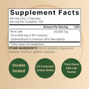 2 Pack Olive Leaf Extract 30000Mg, 480 Total Capsules | 40% Active Oleuropein, 50:1 Herbal Equivalent  Rich In Polyphenol & Flavonoid Antioxidants For Immune & Heart Health  Non-Gmo