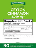 Nature'S Truth Ceylon Cinnamon Pill Capsules | 2000Mg | Non-Gmo & Gluten Free Supplement