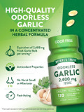 Odorless Garlic 2400 Mg | 120 Softgel Capsules | High Strength Extract Pills | Non-Gmo, Gluten Free Supplement | By Nature'S Truth