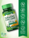 Nature'S Truth Turmeric Curcumin 1500 Mg | 60 Capsules | With Black Pepper Extract, Olive Leaf & Tart Cherry | Non-Gmo, Gluten Free Supplement