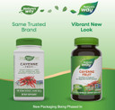 Nature'S Way Cayenne Pepper, Traditional Digestion And Circulation Support*, Non-Gmo Project Verified, Gluten Free, 180 Vegetarian Capsules (Packaging May Vary) Nature'S Way Cayenne Pepper, Traditional Digestion And Circulation Support*, Non-Gmo Project Verified, Gluten Free, 180 Vegetarian Capsules (Packaging May Vary)