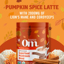 Om Mushroom Superfood Coffee Blend Mushroom Powder, 6.24 Ounce Canister, 30 Servings, Organic Arabica Beans, Lion'S Mane, Cordyceps, Turkey Tail, Ginkgo Biloba, Supports Energy And Focus