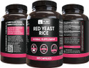 Pure Original Ingredients Red Yeast Rice No Magnesium Or Rice Fillers, Always Pure, Lab Verified (365 Capsules)