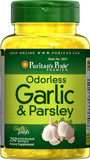 Puritan'S Pride Odorless Garlic & Parsley 500 Mg / 100 Mg, 250 Count Puritan'S Pride Odorless Garlic & Parsley 500 Mg / 100 Mg, 250 Count