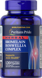 Puritan'S Pride Herbal Joint Sootherã¢Â® Bromelain Boswellia Complex With Turmeric, 120 Capsules,ÃÂ®