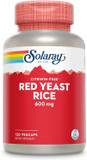 Solaray Red Yeast Rice 600Mg System Support, Non-Irradiated & No Citrinin, Lab Verified, 120 Vegcaps