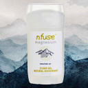 Nfuse Natural Magnesium Gel Deodorant - Pure Usp Grade Magnesium Chloride - Free Of Aluminum, Parabens & Baking Soda - Mountain Air