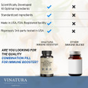 Organic Sea Moss, Blue Vervain - With Black Seed Oil, Ashwagandha, Ginger, Burdock Root Capsules - 1250Mg Per Serving, *Usa Made &Tested* Immune Booster For Adults