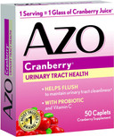 Azo All Natural Concentrated Cranberry Tablets, 50 Count (Pack Of 3)