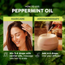 Kukka Peppermint Oil - Huge 4 Fl Oz - 100% Pure Natural Peppermint Essential Oil To Invigorate & Awaken Your Senses - Experience Strong Refreshing & Cooling Mint Oil For Skin Hair & Soap Making Scent