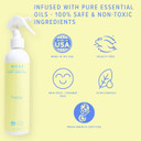 Mox Happy Linen & Room Spray, Uplifting Essential Oils, Natural Aromatherapy Mist, Home & Bedroom, Office, Furniture, Bedding, Pillows, Sheets, Cinnamon, Sweet Fennel, Sage, Thyme, 8 Ounces (1 Pack)