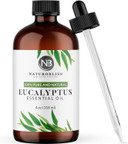 Naturobliss 100% Pure Natural Undiluted Eucalyptus Essential Oil (4Oz) Premium Therapeutic Grade Aromatherapy