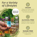 Herbamama Lobelia Tincture - Lobelia Extract Vegan Lung Detox Supplement - Deep Lung Support - Sugar & Alcohol-Free, 28-Day Supply