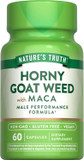 Nature'S Truth Horny Goat Weed With Maca | 60 Powder Extract Capsules | Vegetarian, Non-Gmo And Gluten Free Supplement