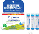 Boiron Cuprum Metallicum 6C Homeopathic Medicine For Nighttime Leg Cramp Relief, Muscle Cramps, And Spasms - 3 Count (240 Pellets)