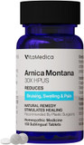 Vitamedica Arnica Montana 30X Rapid Dissolve Arnica Tablets For Natural Pain, Bruising, And Swelling Support - Homeopathic Medicine For Injury And Surgery Recovery - 150 Ct - 50 Servings