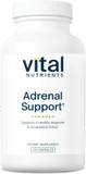 Vital Nutrients Adrenal Support | Adrenal Support Supplements For Gland Function And Cortisol Management | Supports Energy And Stress Levels | Gluten, Dairy, Soy Free | 120 Capsules