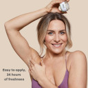 The Natural Deodorant Co, Gentle Deodorant Cream Tangerine 55g, Aluminium Free, Plastic Free, Sensitive Skin